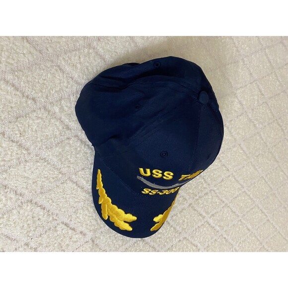 USS Tang Navy Battleship Embroidered, Scrambled Eggs Snap Back Hat Size OS - Picture 6 of 11